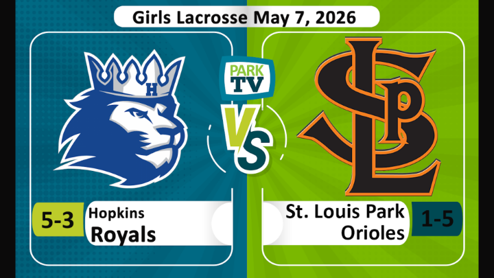 Hopkins vs St. Louis Park girls lacrosse May 8, 2026