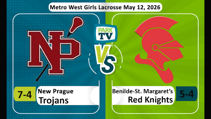 New Prague vs Benilde-St. Margaret's girls lacrosse May 12, 2026