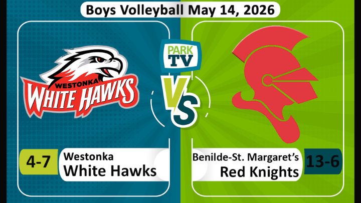 Westonka vs Benilde-St. Margaret's boys' volleyball May 14, 2026