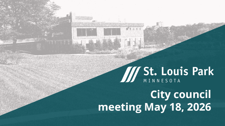 St Louis Park City Council meeting May 18 2026 LIVE