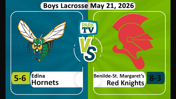 Edina vs Benilde-St. Margaret's boys lacrosse May 21, 2026