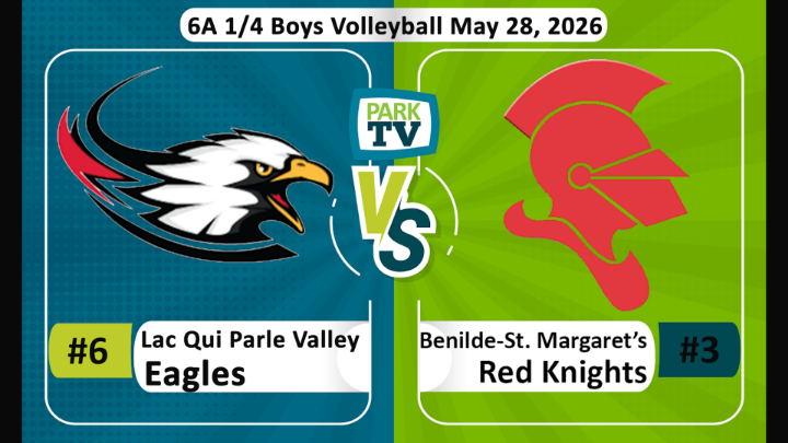 #6 Lac qui Parle Valley vs #3 Benilde-St. Margaret's 6A 1/4 Final boys' volleyball May 28, 2026