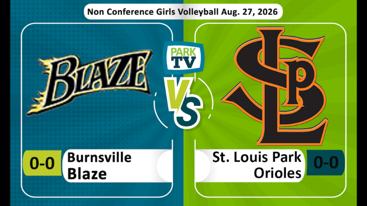 Burnsville vs St. Louis Park Volleyball Aug. 27, 2026